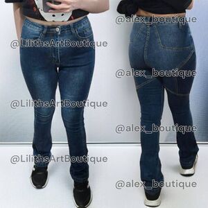 High Rise Star Bootcut Jeans(A004)-Size 3/26 for Women